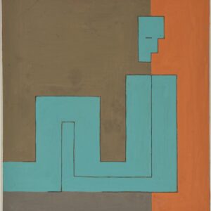 Sem título, 1987 Guache s/ papel Ass. inf. direito Obras apresenta 2 variações do mesmo tema ( Variação I - 1- 1 )