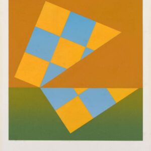 Ilusão de escultura, 1983 Serigrafia Ass. inf. direito Edição 1 de 1, Permuta LXVIII.