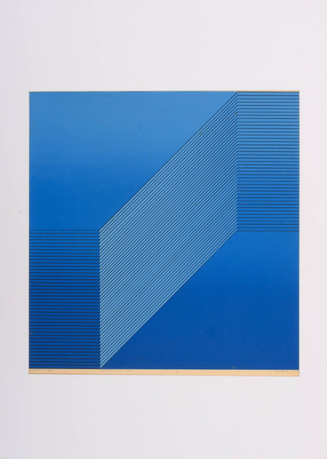 Losango - Espaço 95, 1976 Serigrafia Ass. inf. direito Edição 5 de 7, Permuta II