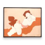 Vênus e pássaro, 1979 Óleo s/ tela Ass. inf. direito e verso