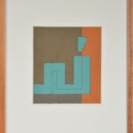 Dionísio del Santo Sem título, 1987 Guache s/ papel Ass. inf. direito Obras apresenta 2 variações do mesmo tema ( Variação I - 1- 1 )