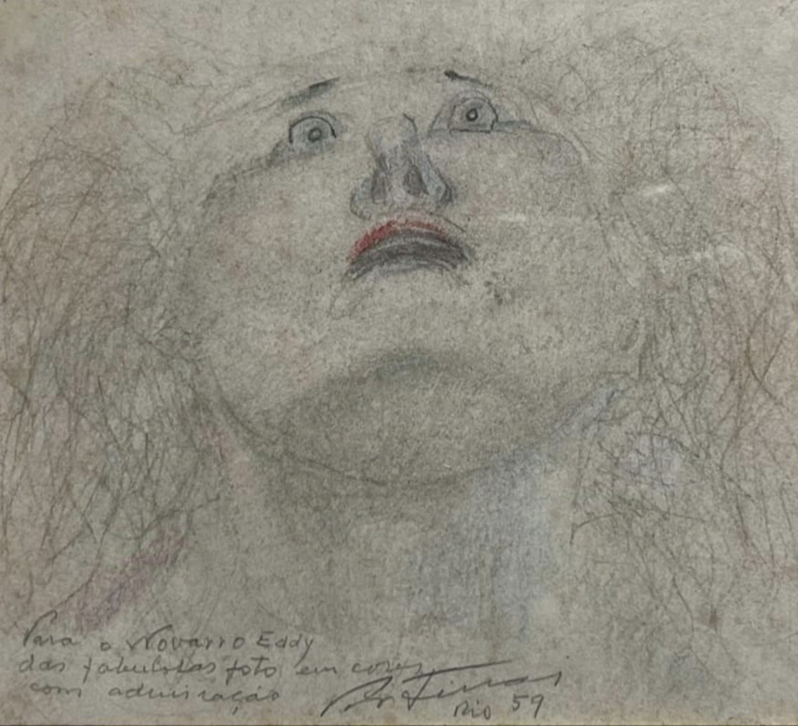 Cabeça de Mulher, 1959 - Cândido Portinari