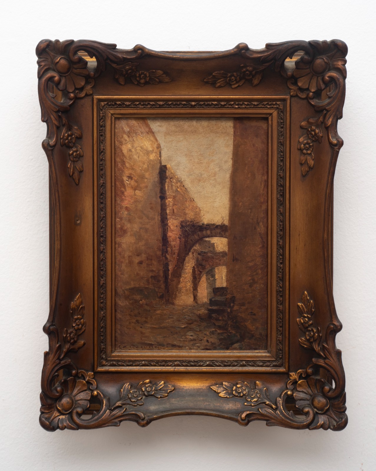 Castagneto Viela com arcadas, 1893