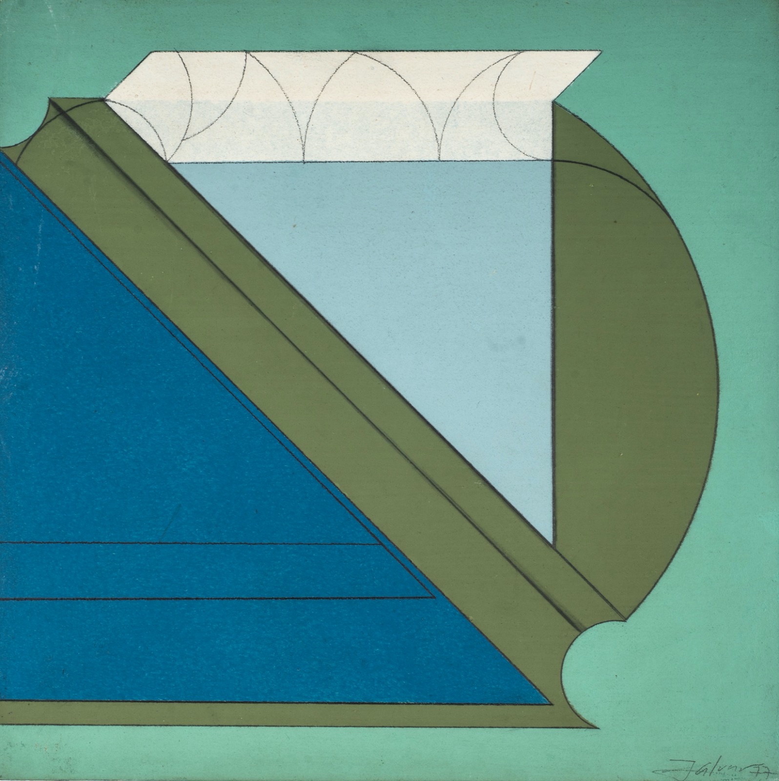Diagonal, 1979 - Abelardo Zaluar