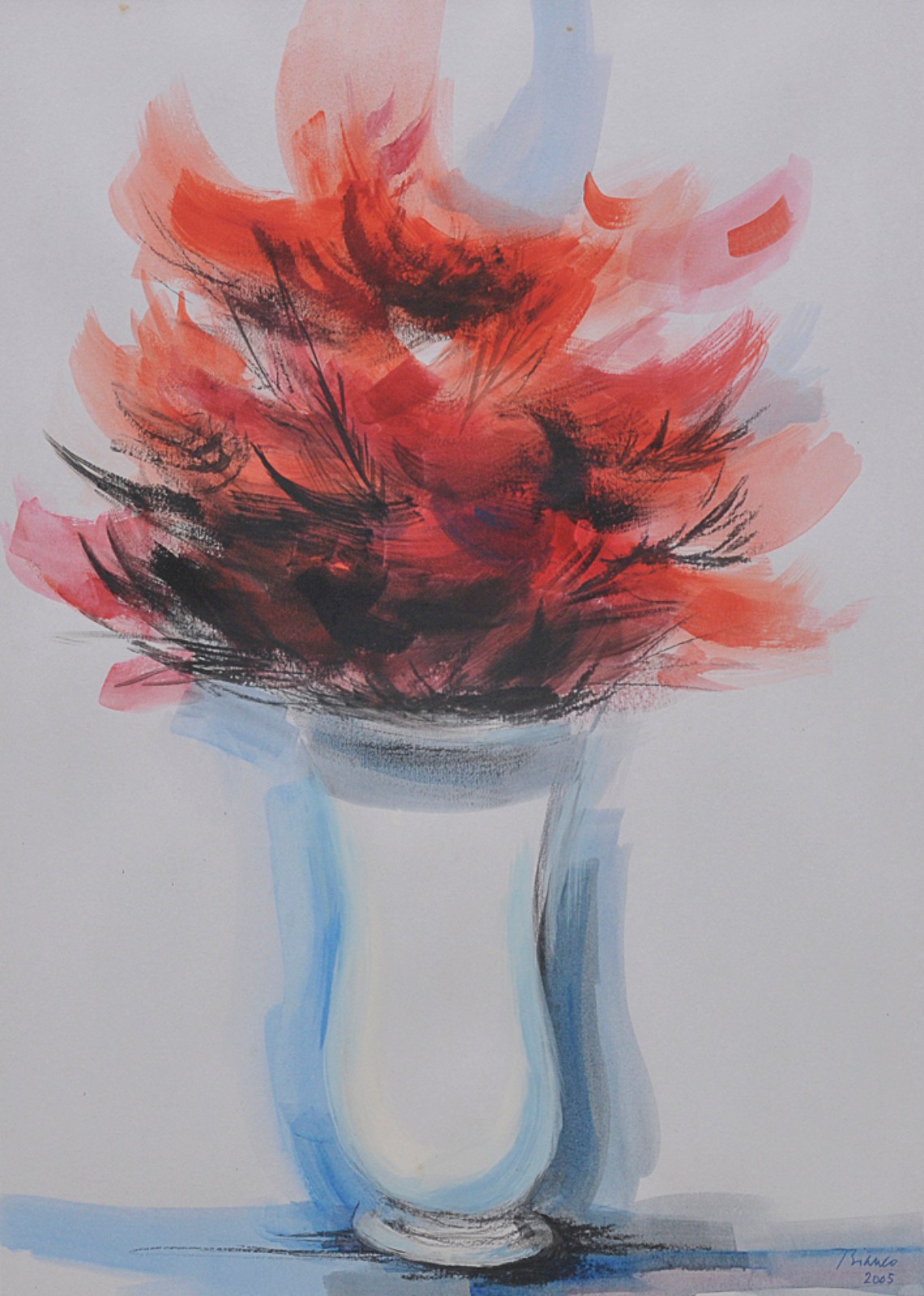 Vaso de flores, 2005