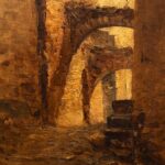 Viela com arcadas, 1893