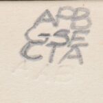 Composição erótica "APBGSECTA", 1967