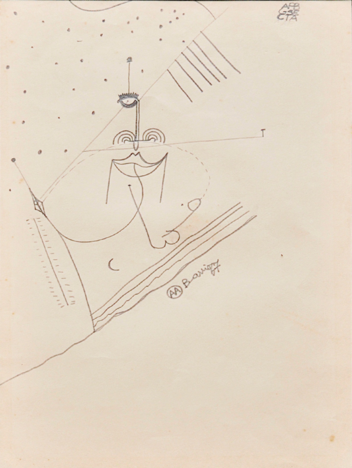 Composição erótica "APBGSECTA", 1967