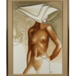 Dama Nua com Chapéu, 1981