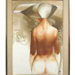 Dama Nua com Chapéu, 1981